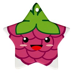 Raspberry Ornament (star) 