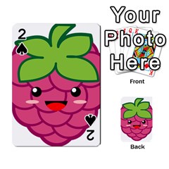 Raspberry Playing Cards 54 Designs  by KawaiiKawaii