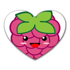 Raspberry Heart Mousepads