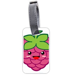 Raspberry Luggage Tags (one Side)  by KawaiiKawaii