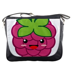 Raspberry Messenger Bags