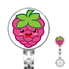 Raspberry Stainless Steel Nurses Watches by KawaiiKawaii