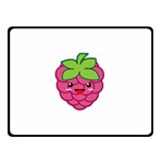 Raspberry Double Sided Fleece Blanket (Small)  45 x34  Blanket Front