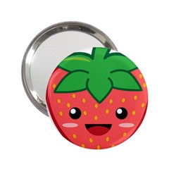 Kawaii Strawberry 2 25  Handbag Mirrors