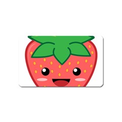 Kawaii Strawberry Magnet (name Card)