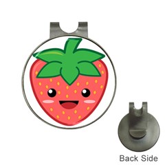 Kawaii Strawberry Hat Clips With Golf Markers by KawaiiKawaii