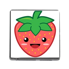 Kawaii Strawberry Memory Card Reader (square)