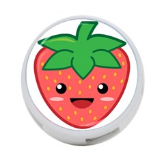 Kawaii Strawberry 4-port Usb Hub (two Sides) 