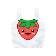 Kawaii Strawberry Full Print Recycle Bags (s) 