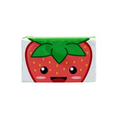 Kawaii Strawberry Cosmetic Bag (xs)