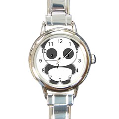 Kawaii Panda Round Italian Charm Watches by KawaiiKawaii