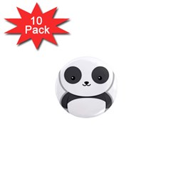 Kawaii Panda 1  Mini Magnet (10 Pack) 