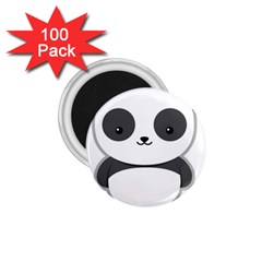 Kawaii Panda 1 75  Magnets (100 Pack) 