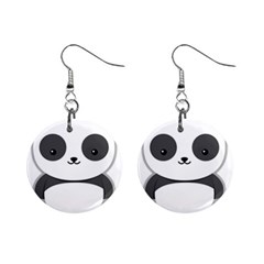 Kawaii Panda Mini Button Earrings