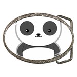 Kawaii Panda Belt Buckles Front