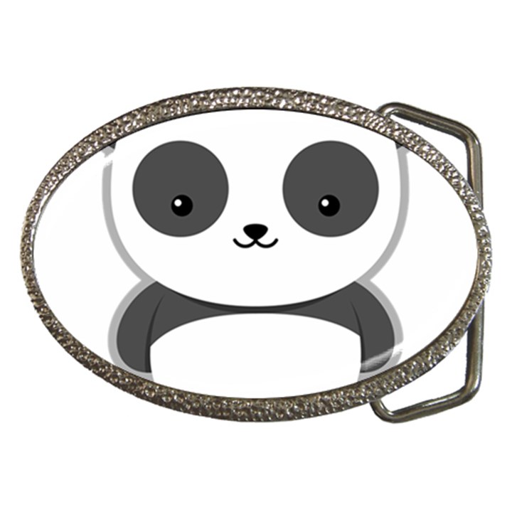 Kawaii Panda Belt Buckles