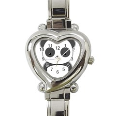 Kawaii Panda Heart Italian Charm Watch