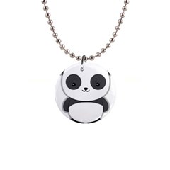 Kawaii Panda Button Necklaces