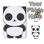 Kawaii Panda Multi-purpose Cards (Rectangle)  Front 1