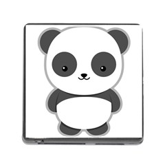 Kawaii Panda Memory Card Reader (square)