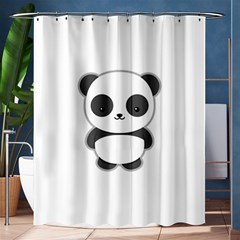 Kawaii Panda Shower Curtain 60  X 72  (medium)  by KawaiiKawaii