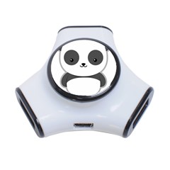 Kawaii Panda 3-port Usb Hub