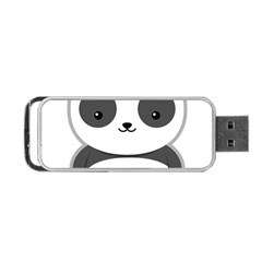 Kawaii Panda Portable Usb Flash (one Side)