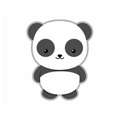 Kawaii Panda Double Sided Flano Blanket (small) 