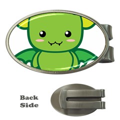 Kawaii Dragon Money Clips (oval) 