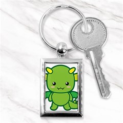 Kawaii Dragon Key Chains (rectangle) 