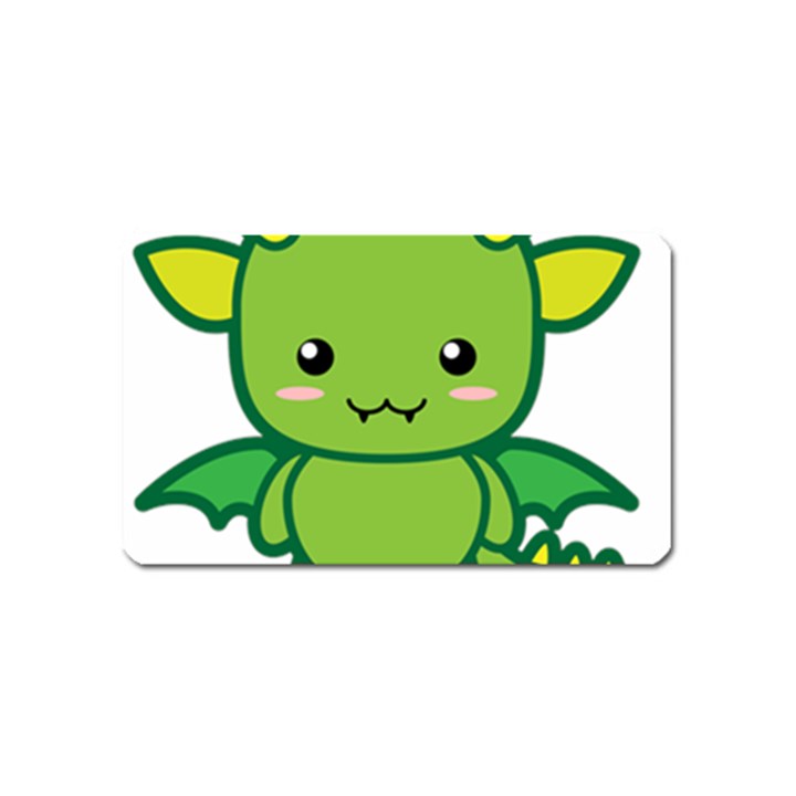 Kawaii Dragon Magnet (Name Card)