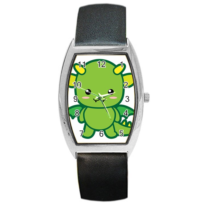 Kawaii Dragon Barrel Metal Watches