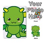 Kawaii Dragon Multi-purpose Cards (Rectangle)  Front 1