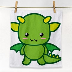 Kawaii Dragon Face Towel