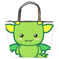 Kawaii Dragon Bucket Bags