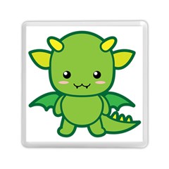 Kawaii Dragon Memory Card Reader (square)  by KawaiiKawaii