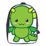 Kawaii Dragon School Bags (XL)  Front