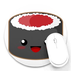 Kawaii Sushi Round Mousepads