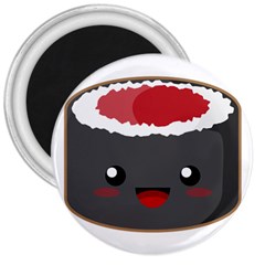 Kawaii Sushi 3  Magnets