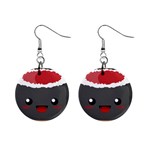 Kawaii Sushi Mini Button Earrings Front