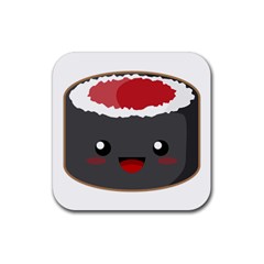 Kawaii Sushi Rubber Coaster (square) 