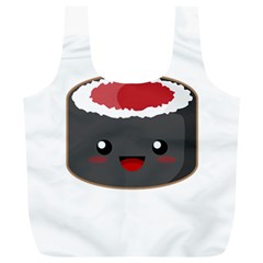 Kawaii Sushi Full Print Recycle Bags (l) 