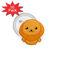 Kawaii Lion 1 75  Buttons (10 Pack)