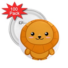 Kawaii Lion 2 25  Buttons (100 Pack)  by KawaiiKawaii