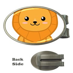 Kawaii Lion Money Clips (oval)  by KawaiiKawaii