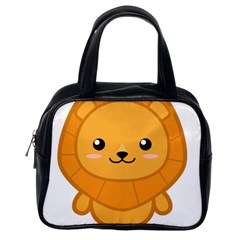 Kawaii Lion Classic Handbags (one Side)