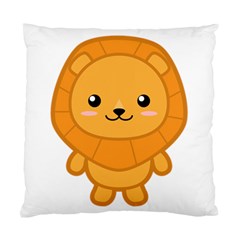 Kawaii Lion Standard Cushion Cases (two Sides) 