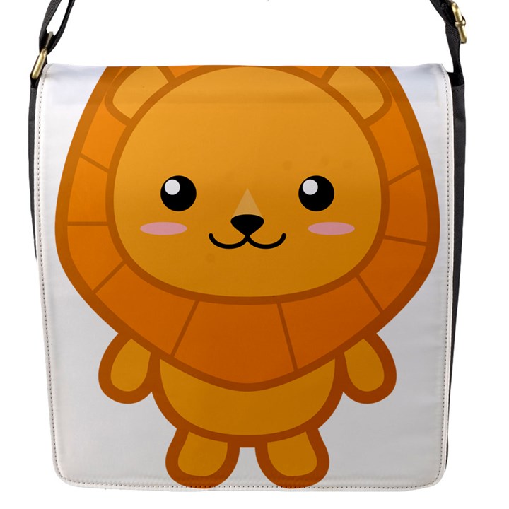 Kawaii Lion Flap Messenger Bag (S)