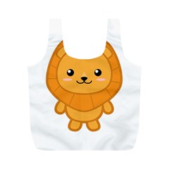 Kawaii Lion Full Print Recycle Bags (m)  by KawaiiKawaii