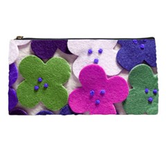 Cotton Flower Buttons  Pencil Cases